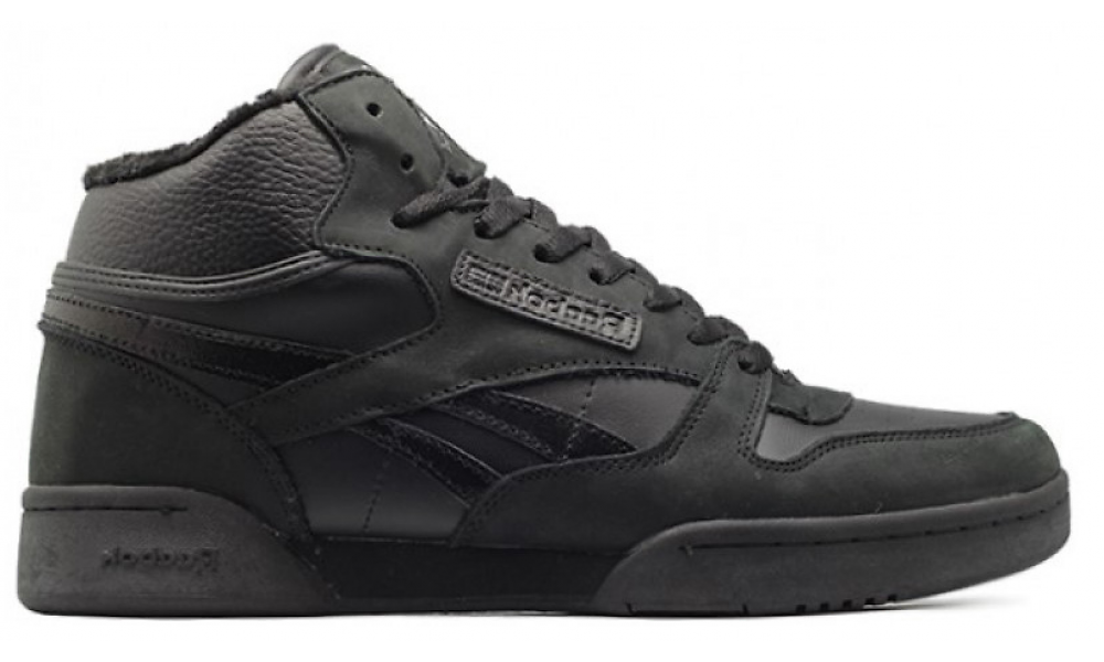 Reebok Classic Leather Mid All Black